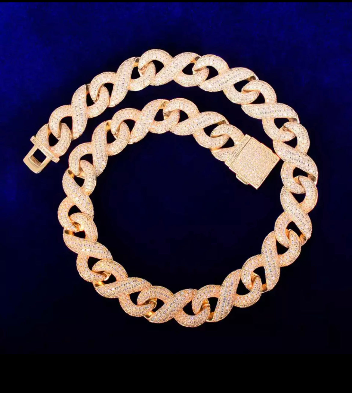 15mm Miami Cuban Chain in gold
