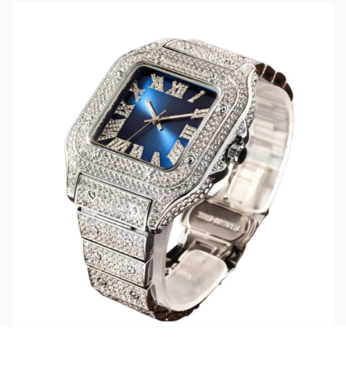 Icy Square Dial Watch - Certified Drip