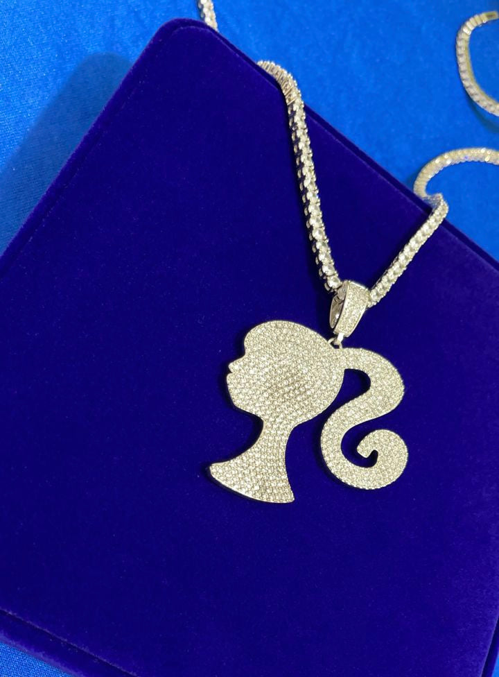 Image of silver Icy Girl Tennis Chain Bundle