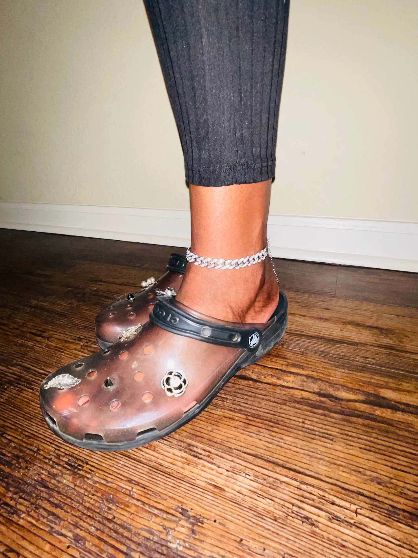 Cuban Link Anklet (adjustable)