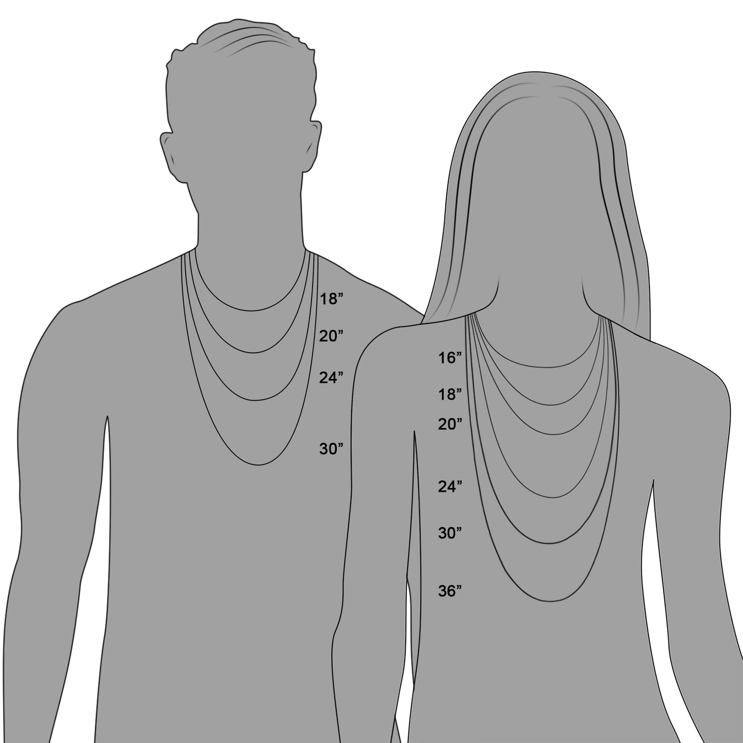 Rope chain Silver/Gold