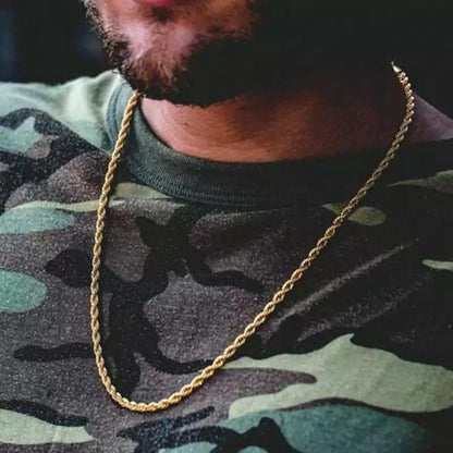 Rope chain Silver/Gold-Certified Drip