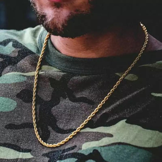 Rope chain Silver/Gold-Certified Drip