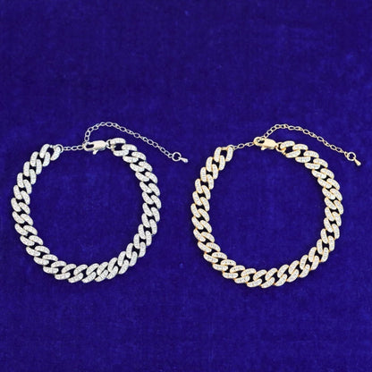 Cuban Link Anklet (adjustable)