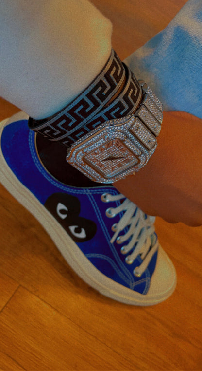 Iced Square Watch